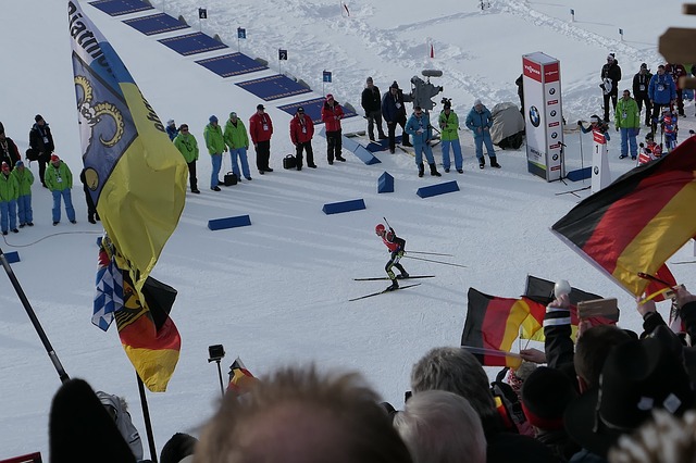 compétition de biathlon