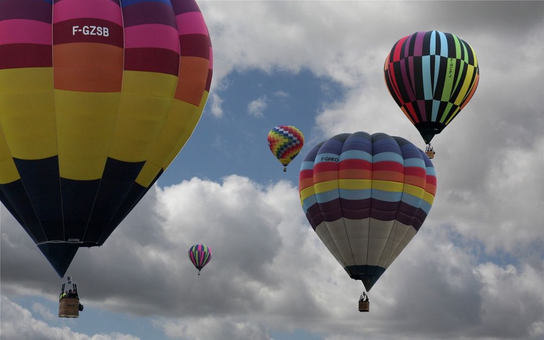 Montgolfière en Loire